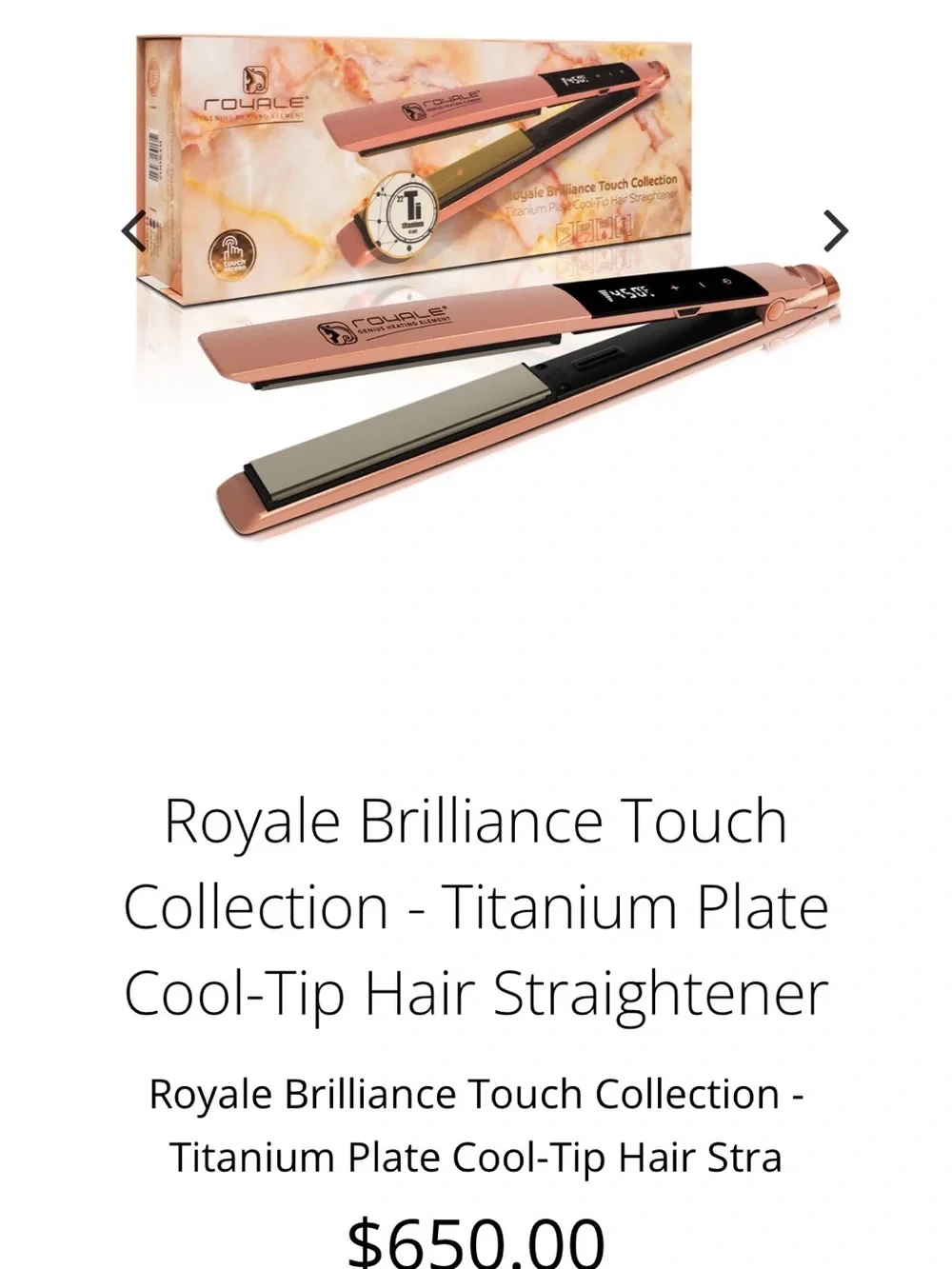 Royale brilliance touch