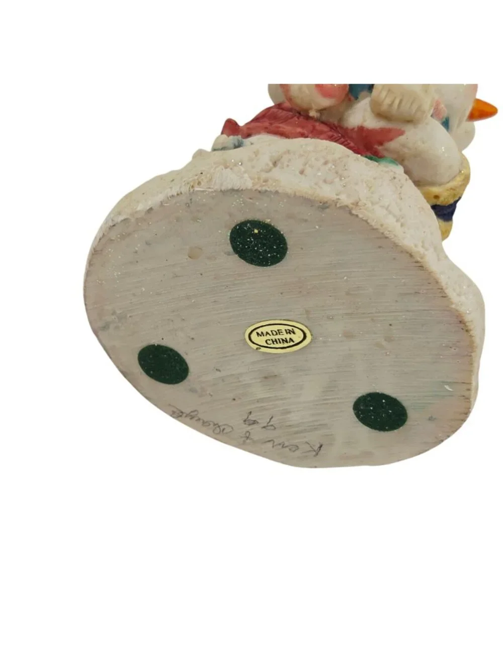 Cedar Creek Collectible Snowman Trio Figurine Box Holiday Decor Christmas