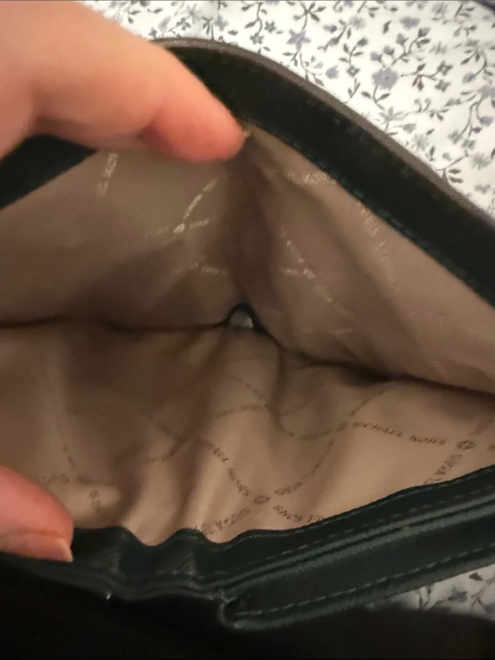 Michael Kors saffiano leather