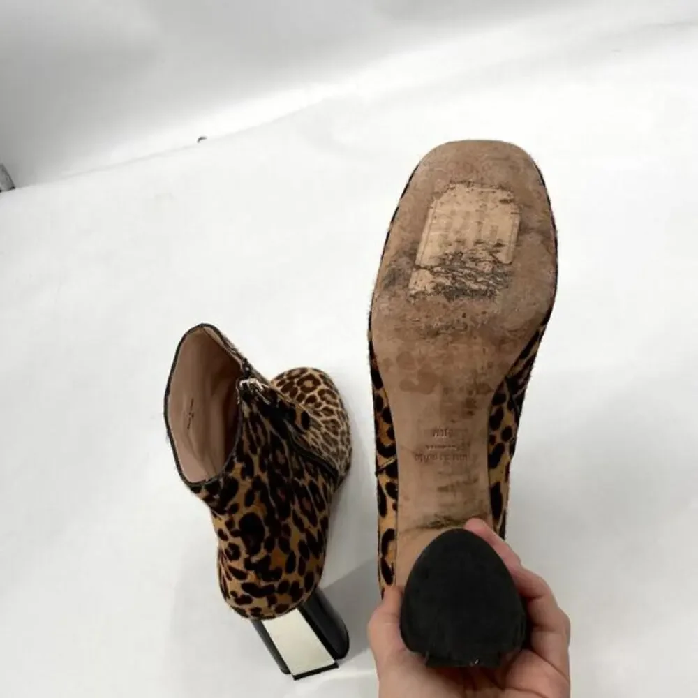 Kate Spade‎ Calf Hair Leopard Heled Booties