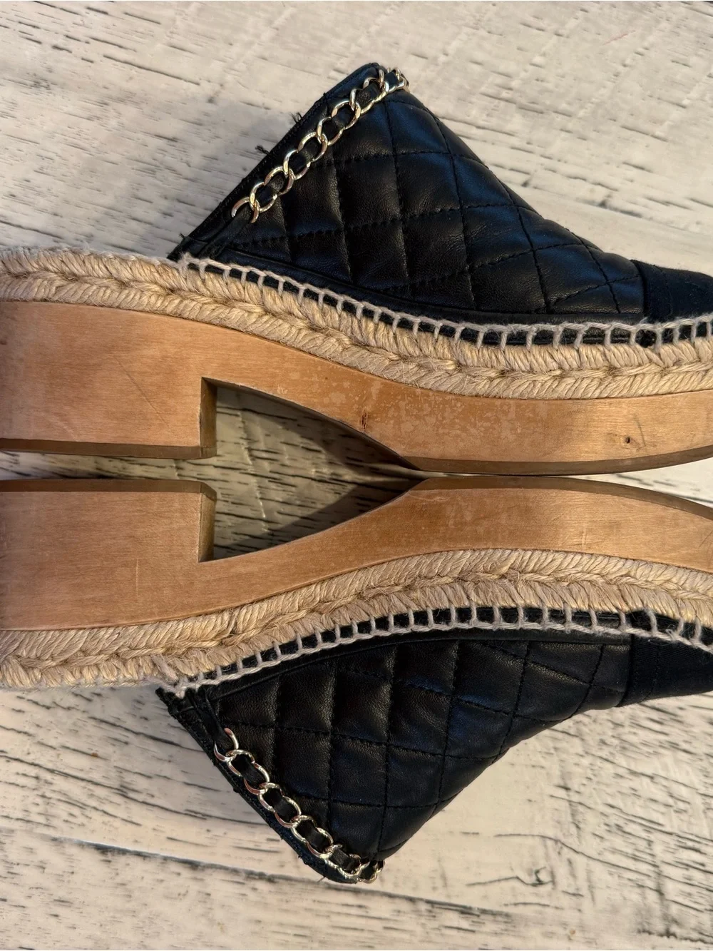 CHANEL quilted lambskin