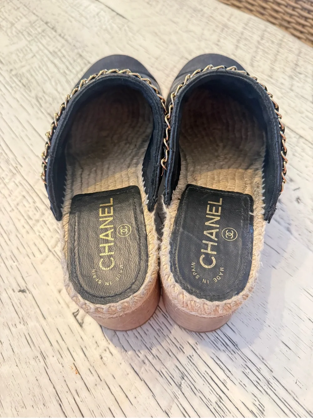 CHANEL quilted lambskin