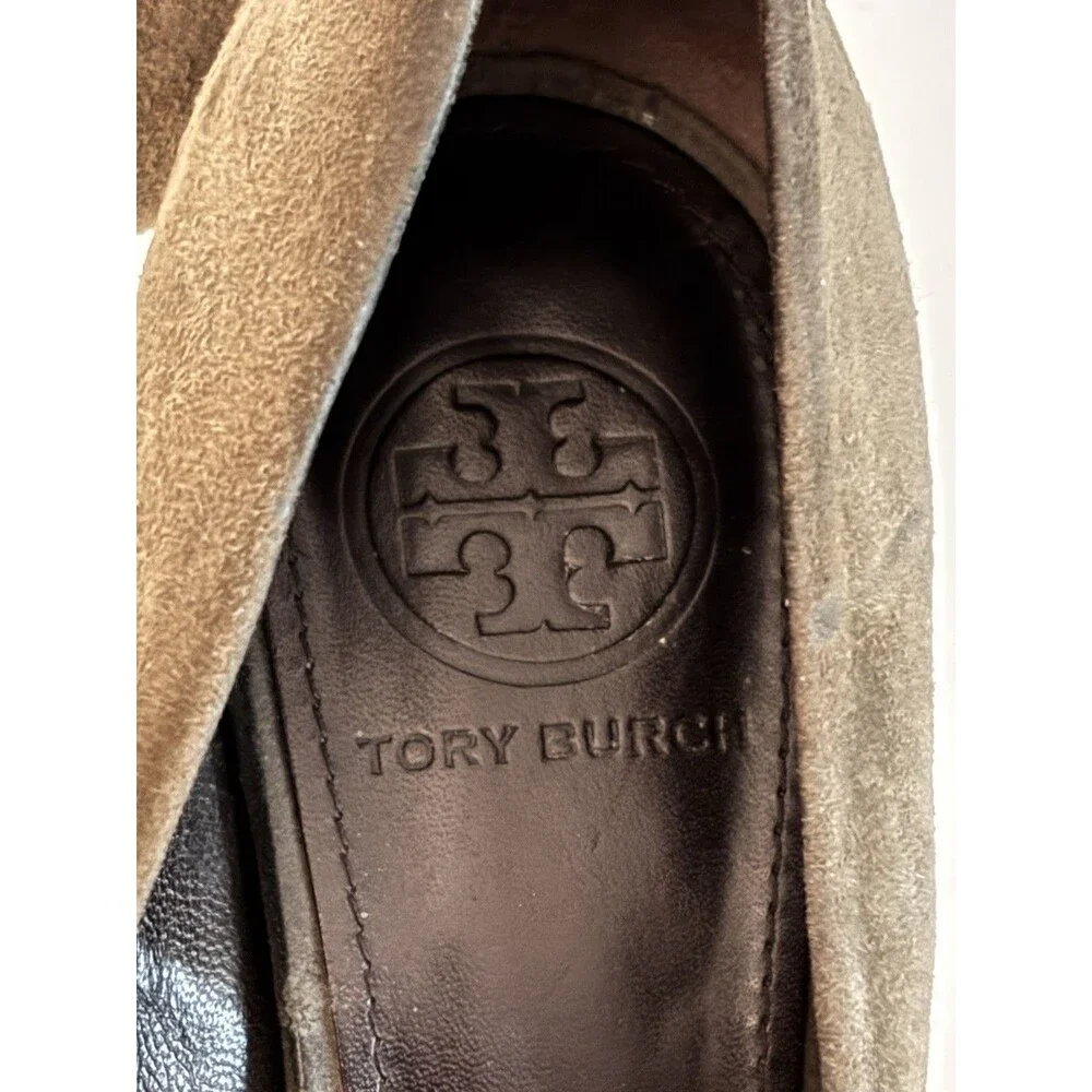 Tory Burch use leather