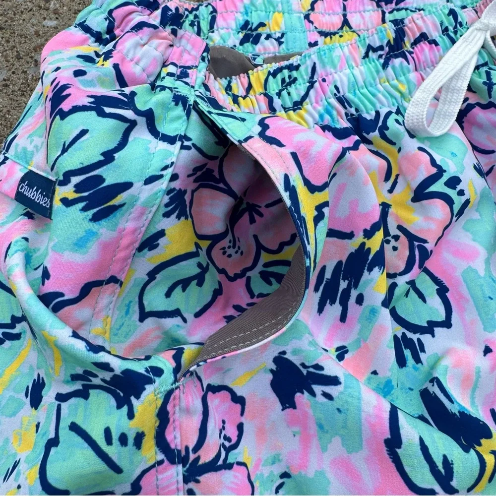 Chubbies Vacation Bloom Swim Trunks