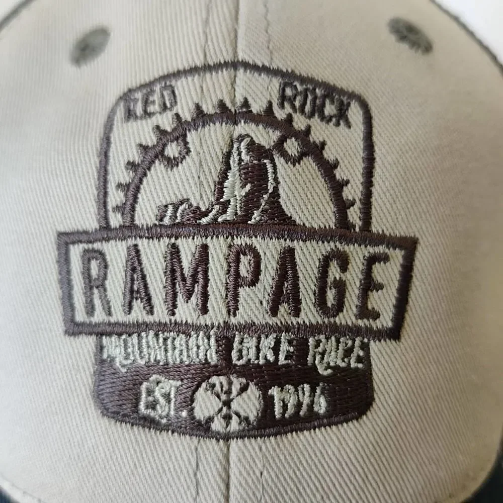 Rampage Red Rock Mountain Bike Race snap back trucker hat