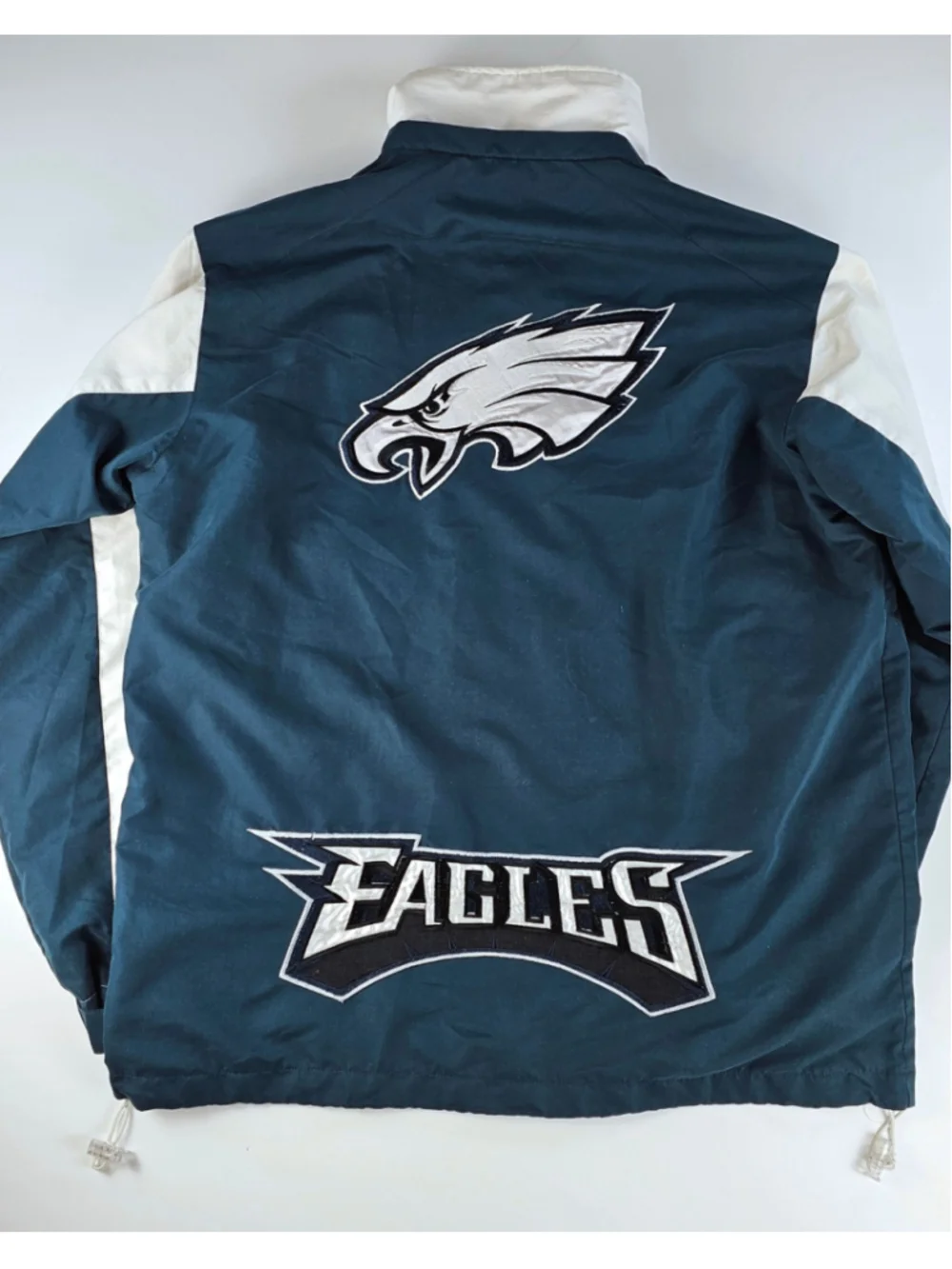 Vintage 90s Philadelphia Eagles Apex One NFL Pro Line Tracksuit Set Medium Tall