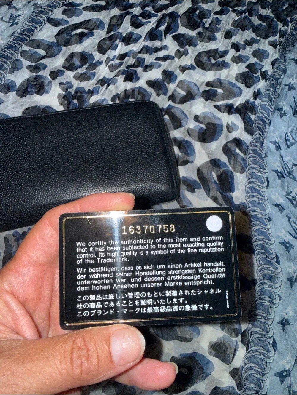 CHANEL worn authentic