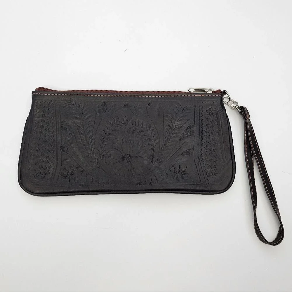 N/A leather embossed