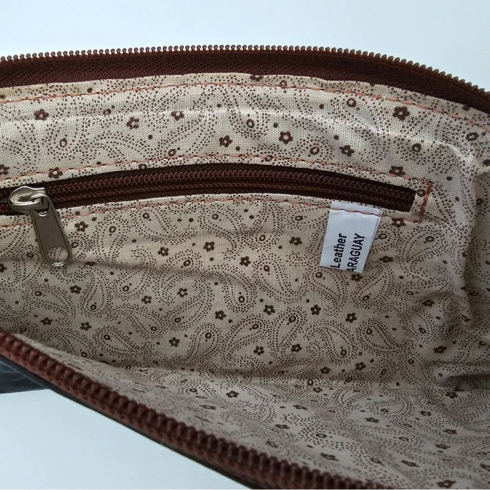 N/A leather embossed