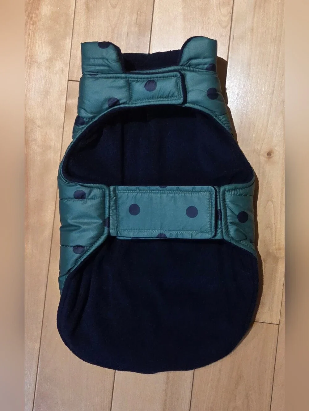 NEW Top Paw Polka-Dot Dog Puffer Jacket (S)
