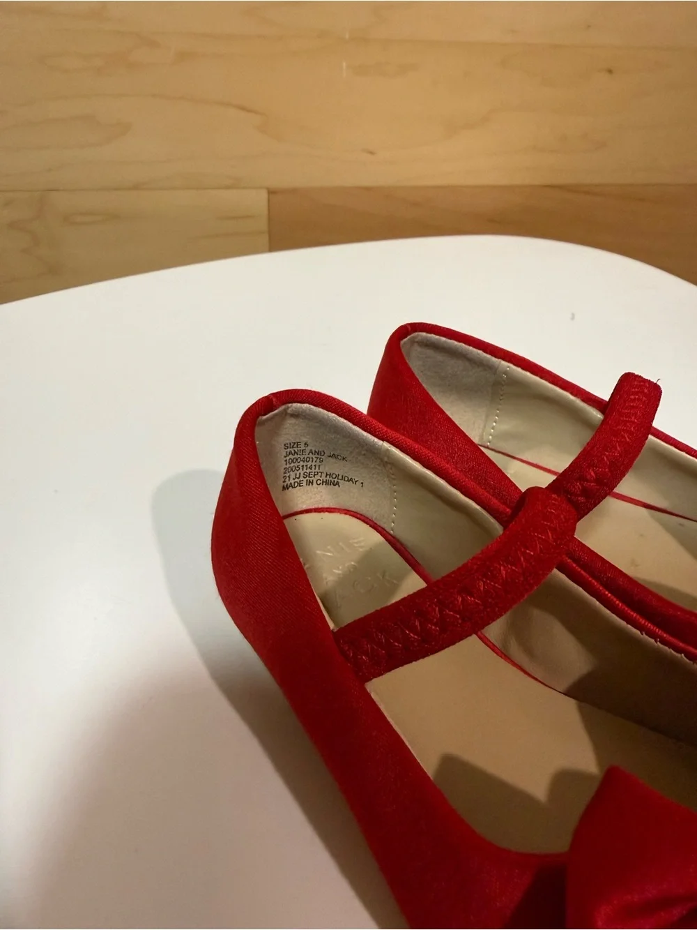 Janie and Jack elegant red