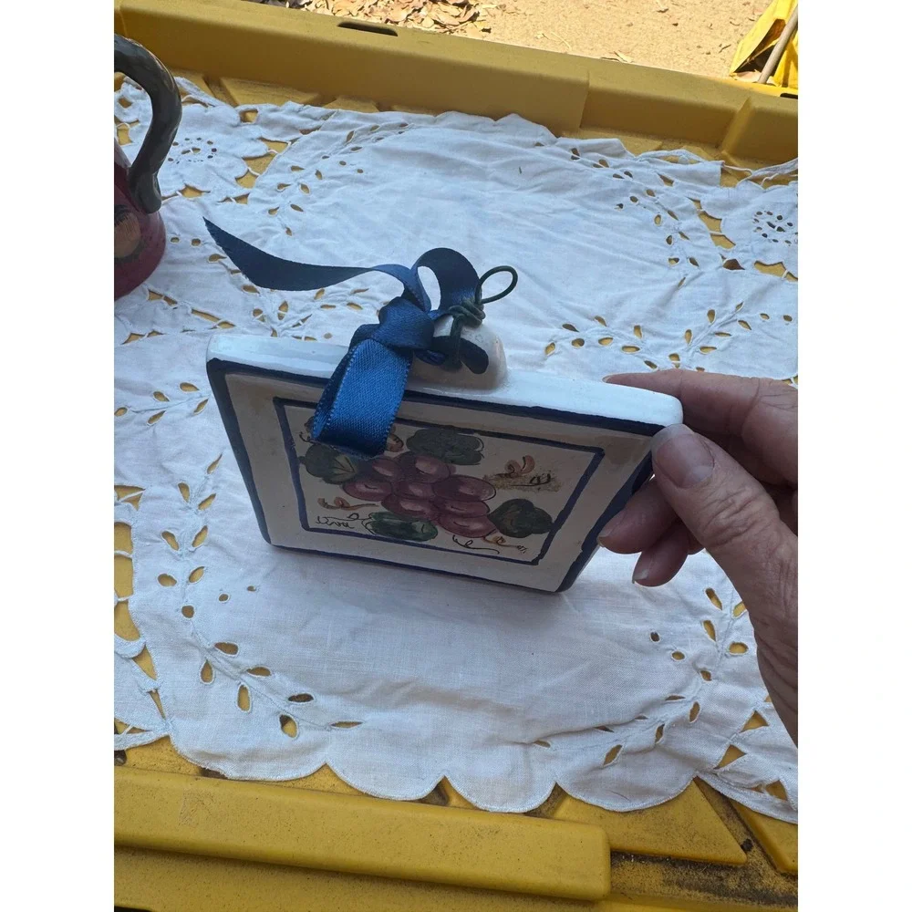 Hand Crafted inspired painted mediterranean