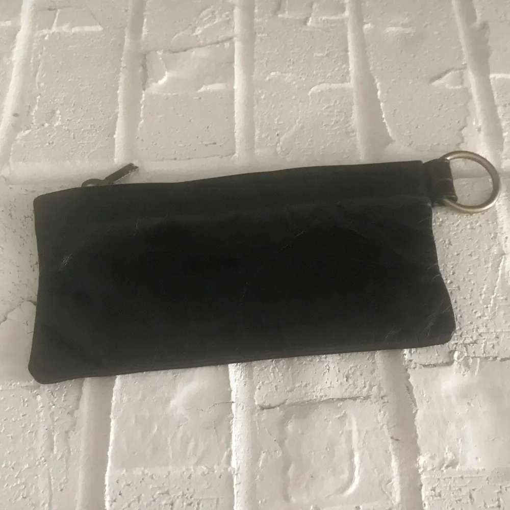 Black Hand Painted Clutch