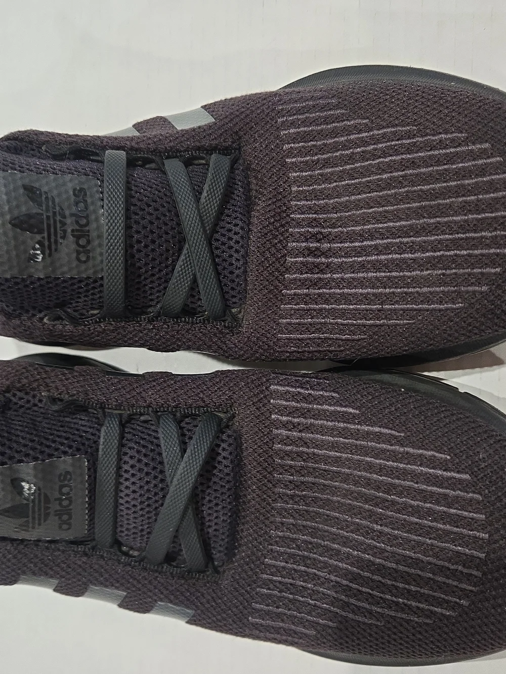 Mens adidas Swift Run Athletic Lifestyle Running Shoes Sneakers Black