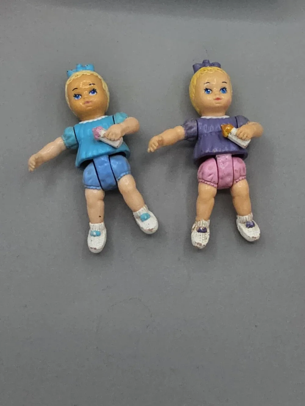 90s Playskool Loving Family Dolls Babies Furniture Kitchen Bedroom Vtg Flaws!!!