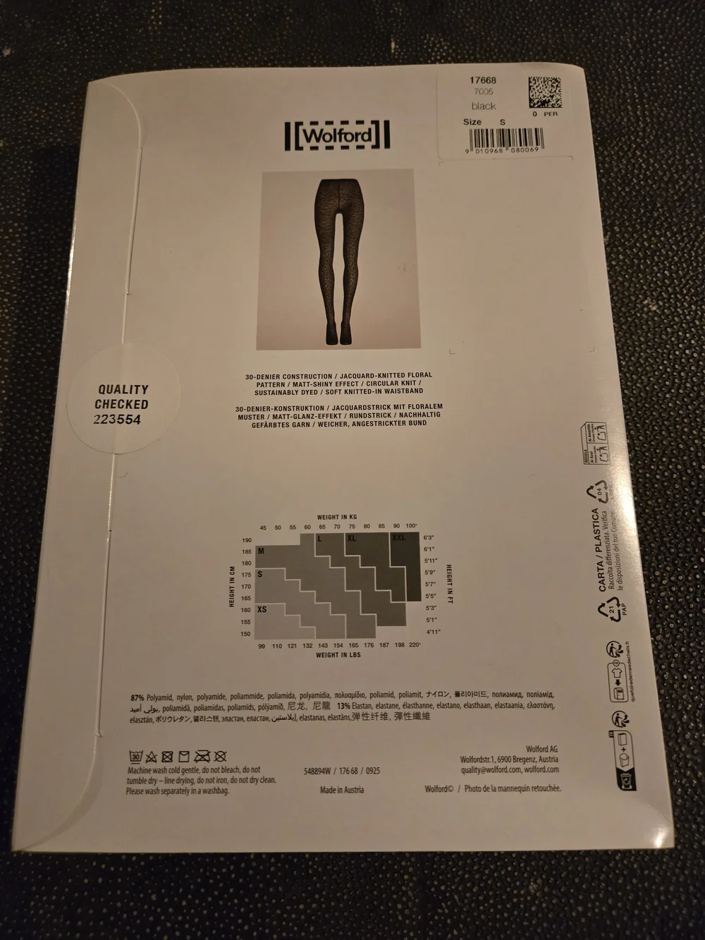 Wolford delicate floral