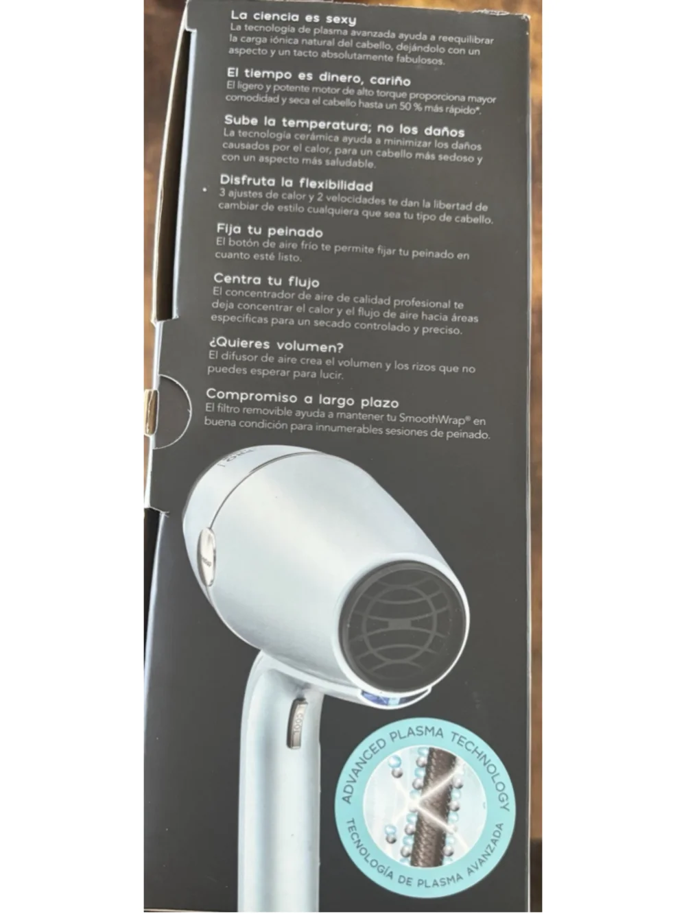 InfinitiPRO by Conair SmoothWrap Advanced Plasma Hair Dryer w/Attachments - Mint