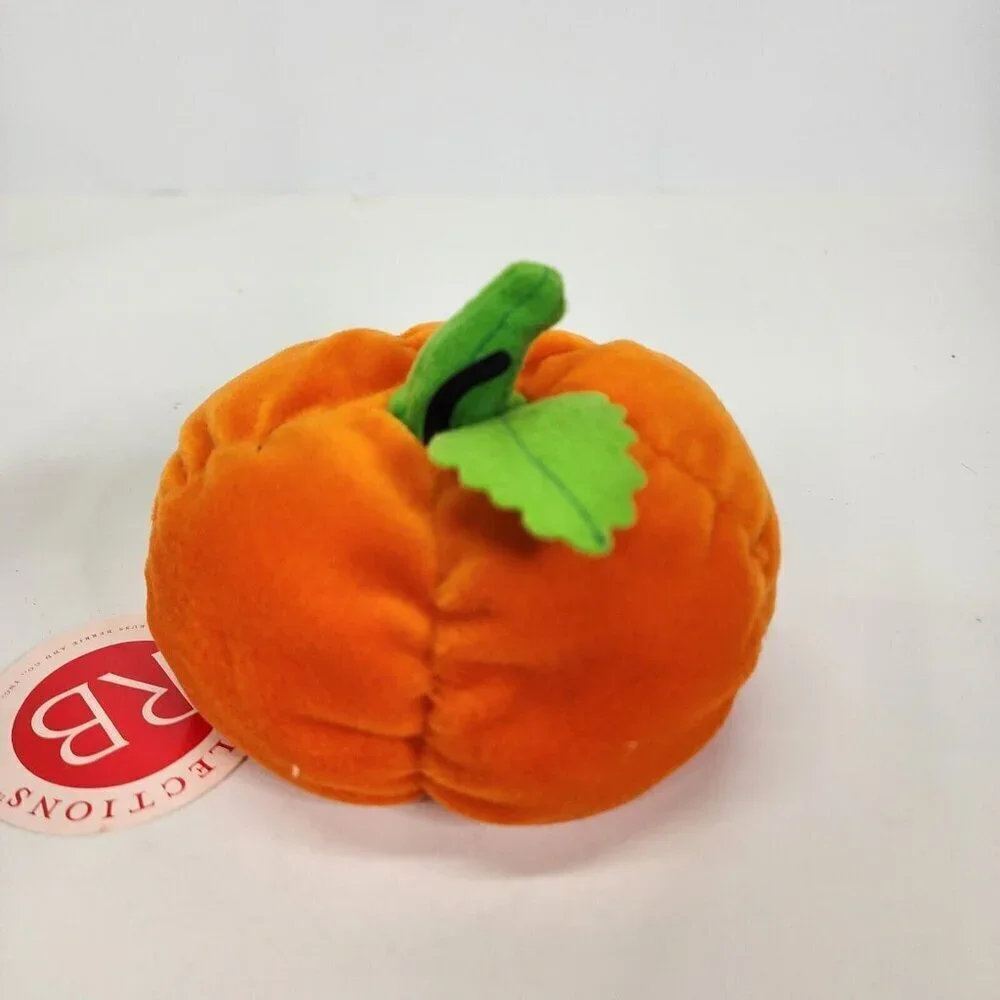 NEW Russ Berrie RB Collection For Target‎ Jack-o-Lantern Pumpkin Bean Bag Plush