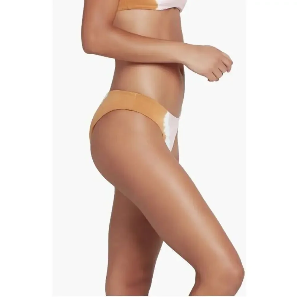 L*Space Women's Sandy Tie Dye Bikini Bottoms Large‎ MSRP $88