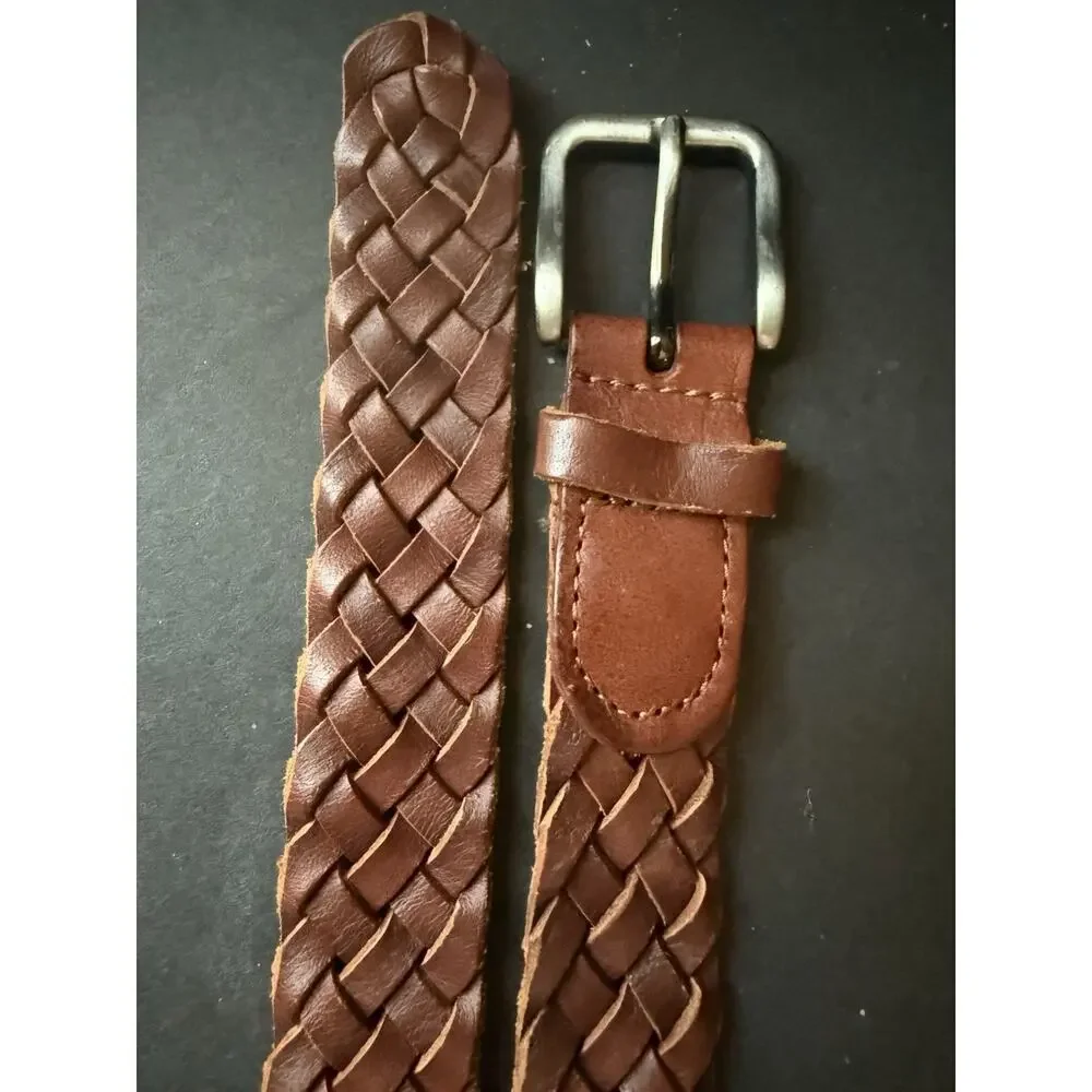 H&M woven leather