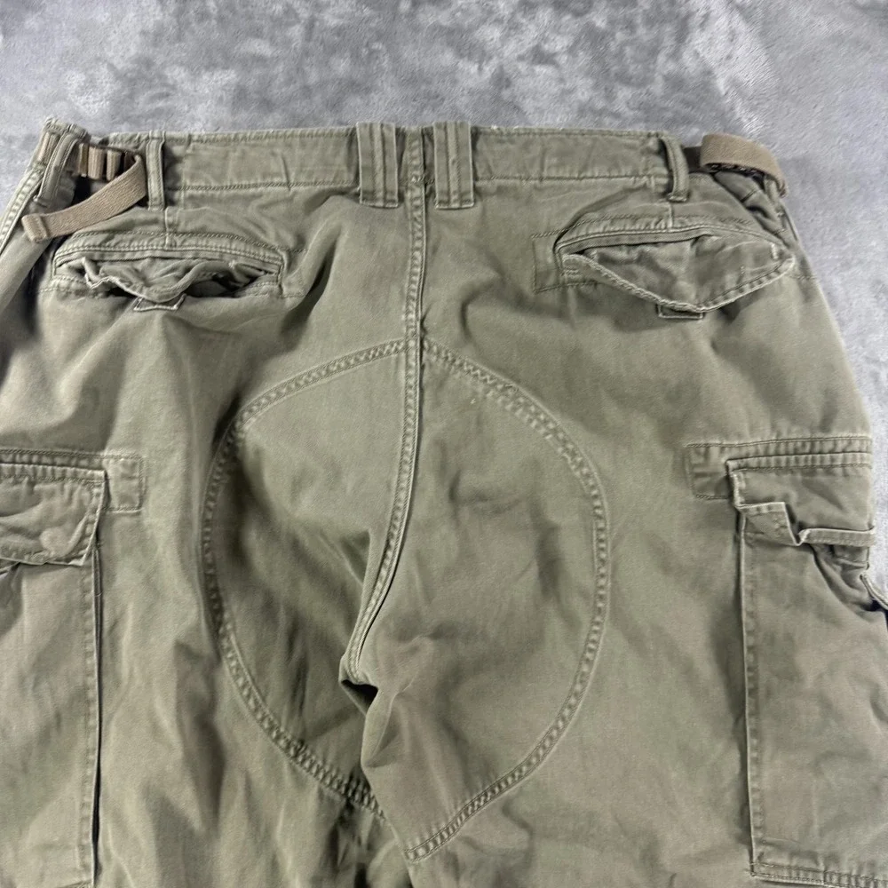 VTG Polo Ralph Lauren Paratropper Cargo Pants Mens 44x30 Military Fits 40x28