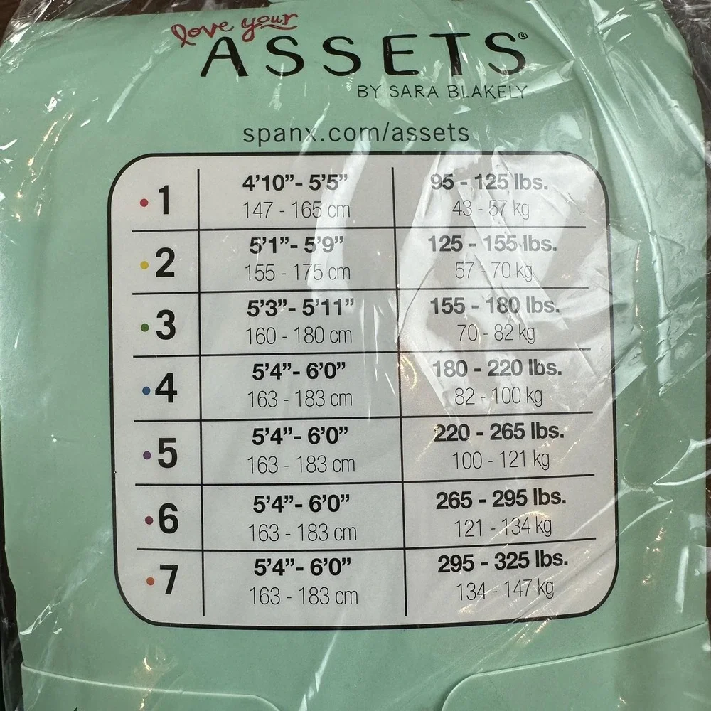 Assets By Sara Blakely Shaping‎ Leggings Womens 3 Pack Size 3 Black Wish Bone