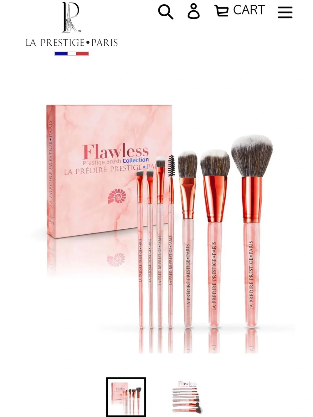 BNIB Flawless Prestige Brush Collection by LA PRÉDICE PRESTIGE •  Brushes