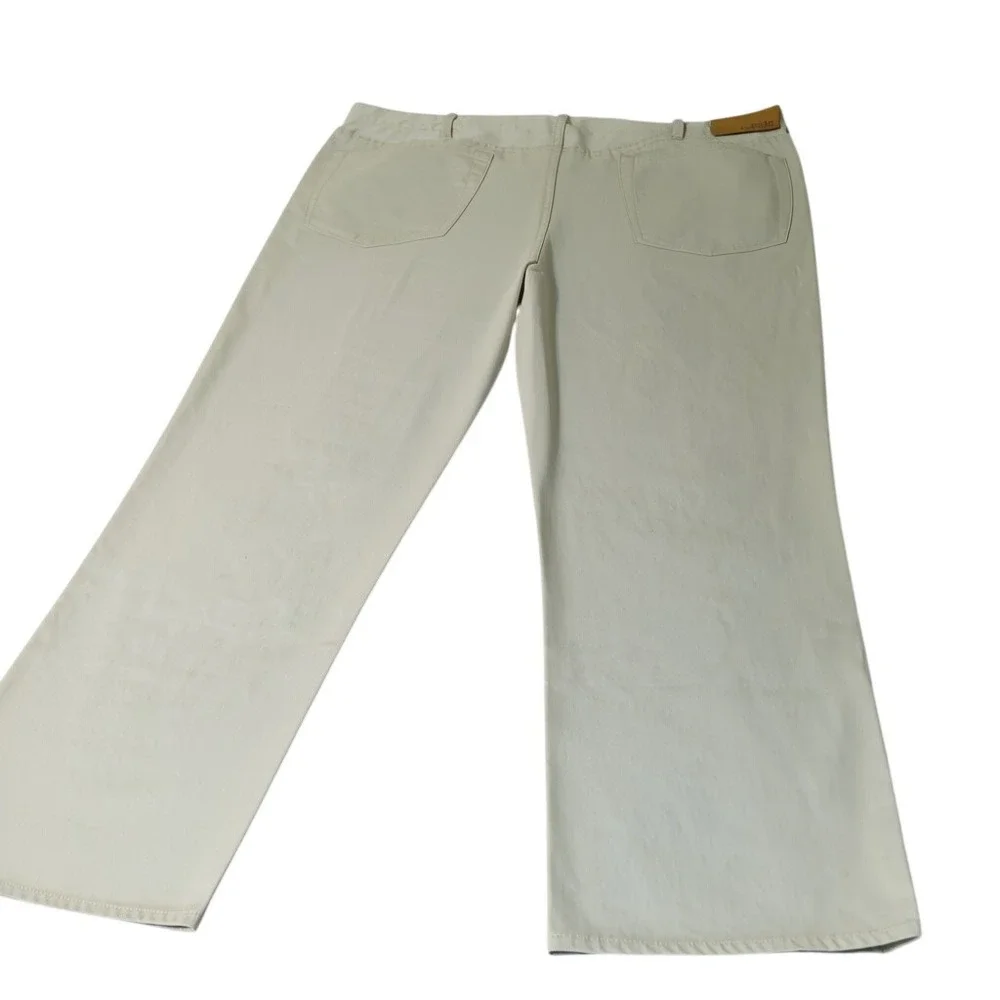 Polo Ralph Lauren Pants Mens 38x28 Beige Khaki Straight Leg‎ 5-Pocket Chinos