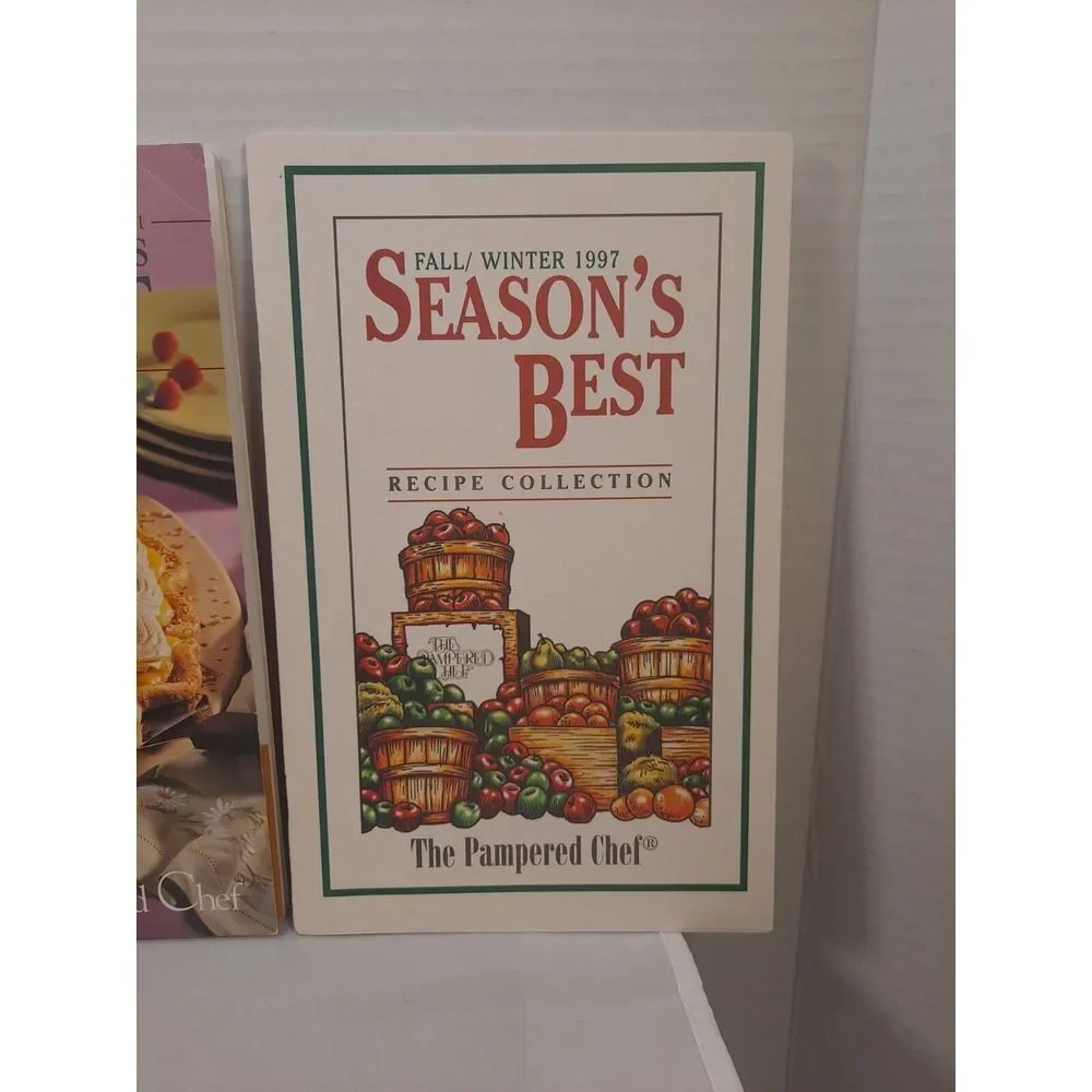Lot of 10 The Pampered Chef‎ Season's Best Recipe Collection Cookbooks Booklets