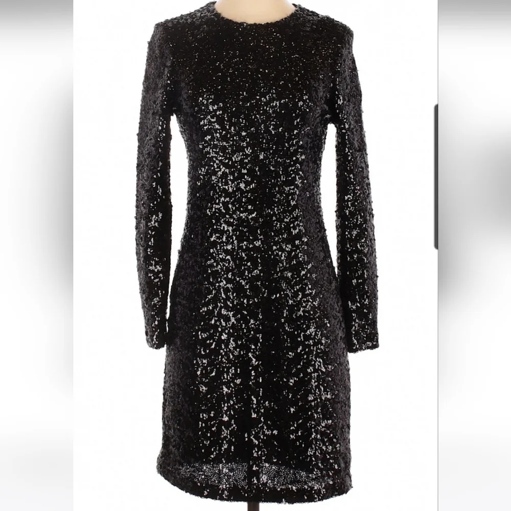 Small Tory‎ Burch black sequin dress