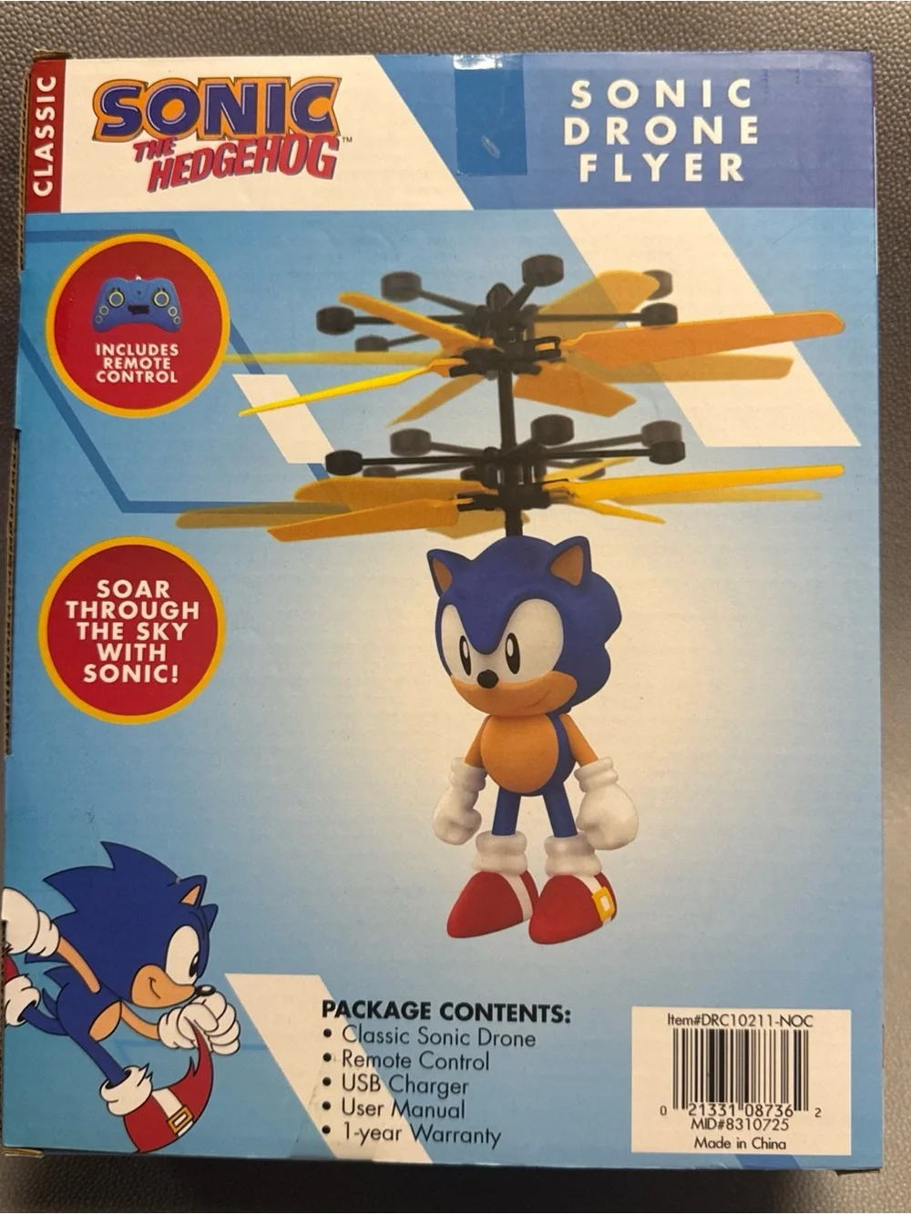 Sonic The Hedgehog official sonic