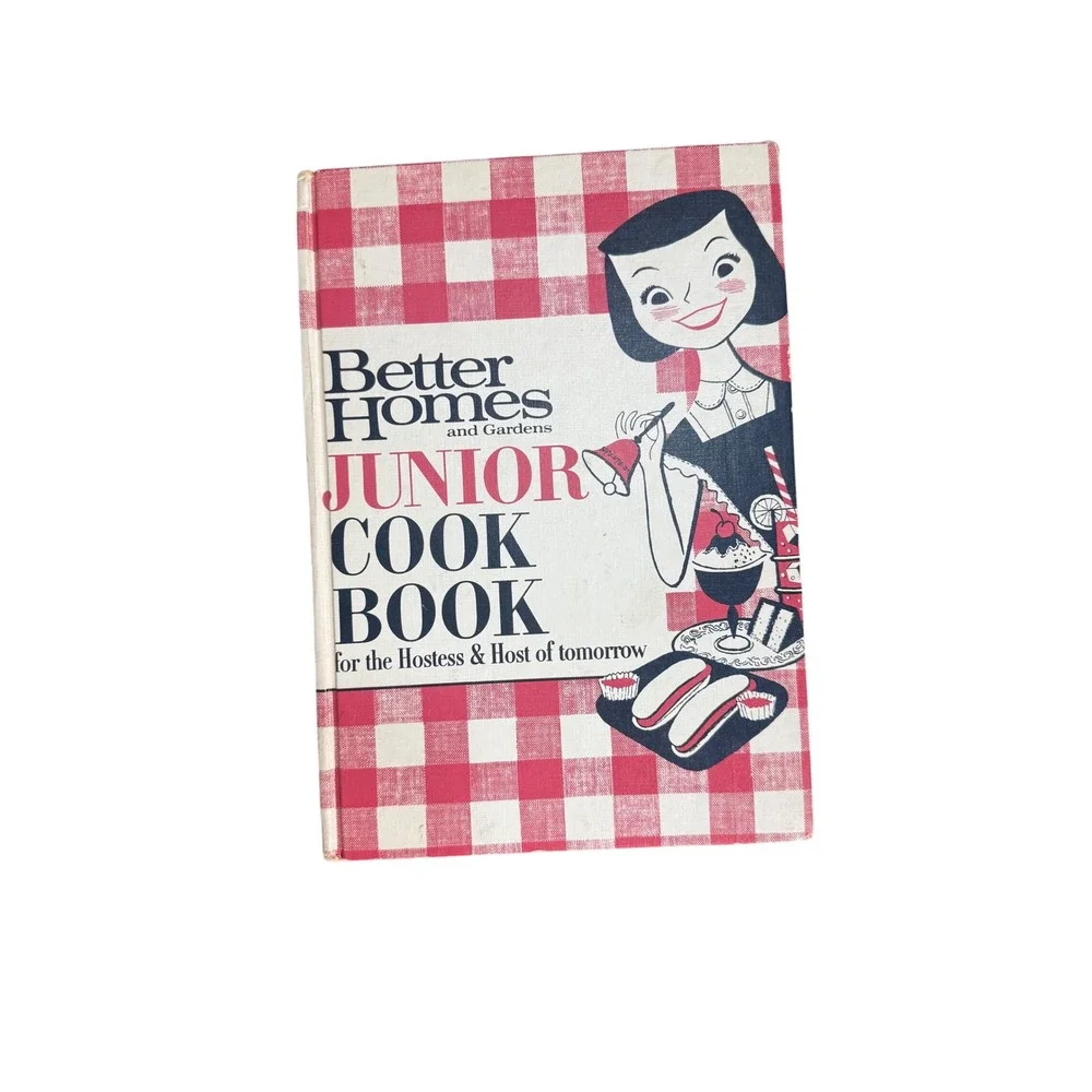Better Homes and Gardens Junior Cook Book Vintage 1963 Revised first Edition