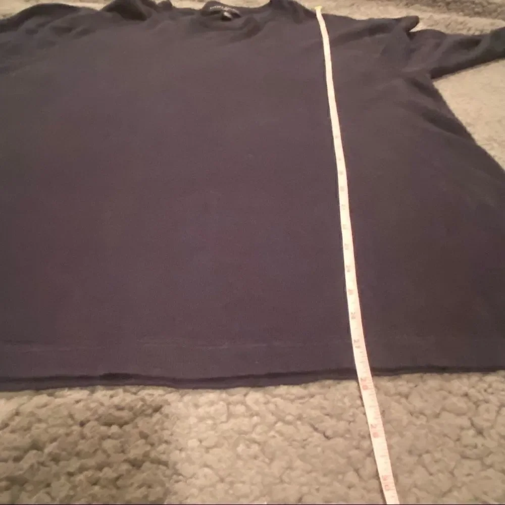 Banana Republic Navy 100% Linen LongSleeve Shirt Size XL