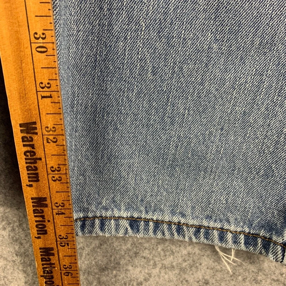 Levis Jeans Mens 34x35 Blue Pants 550 Baggy Light Relaxed Skater Denim Tag 36x36