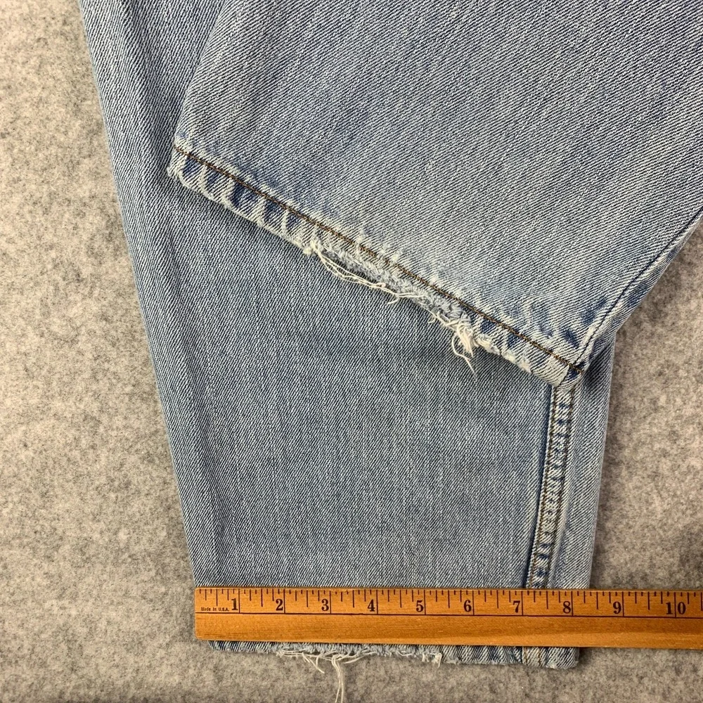 Levis Jeans Mens 34x35 Blue Pants 550 Baggy Light Relaxed Skater Denim Tag 36x36