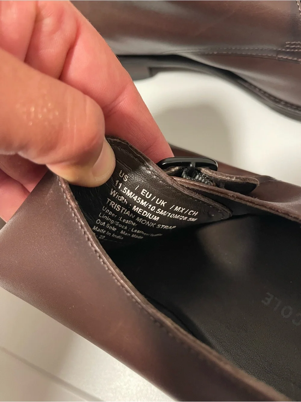 Kenneth Cole single monk