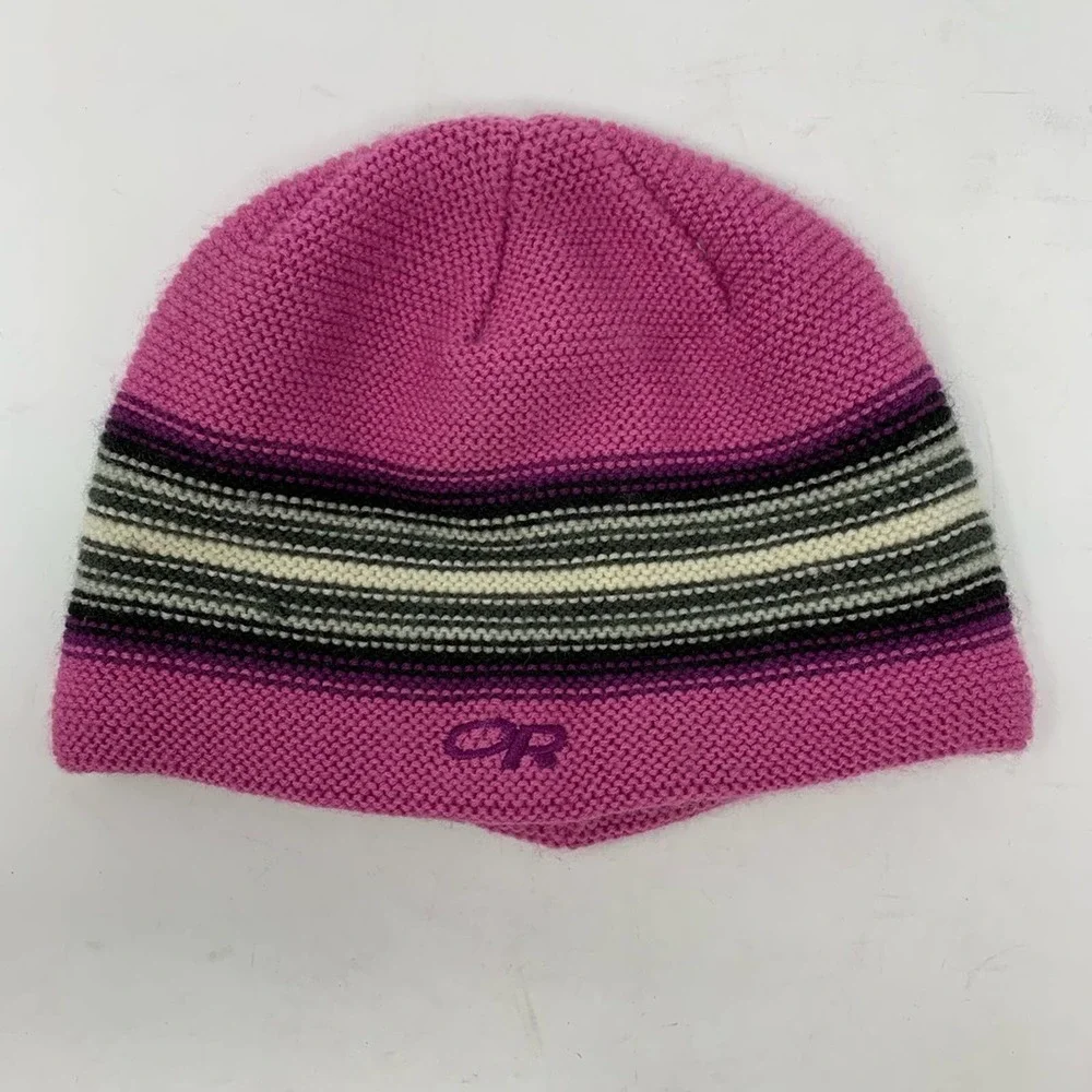 Outdoor Research pink beanie