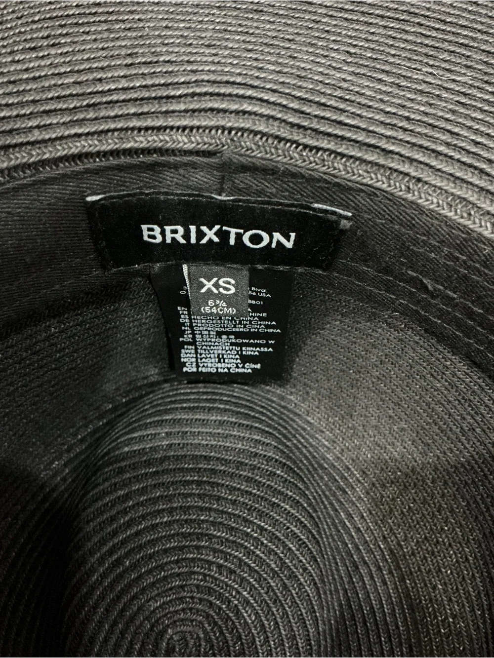 Brixton leather xs
