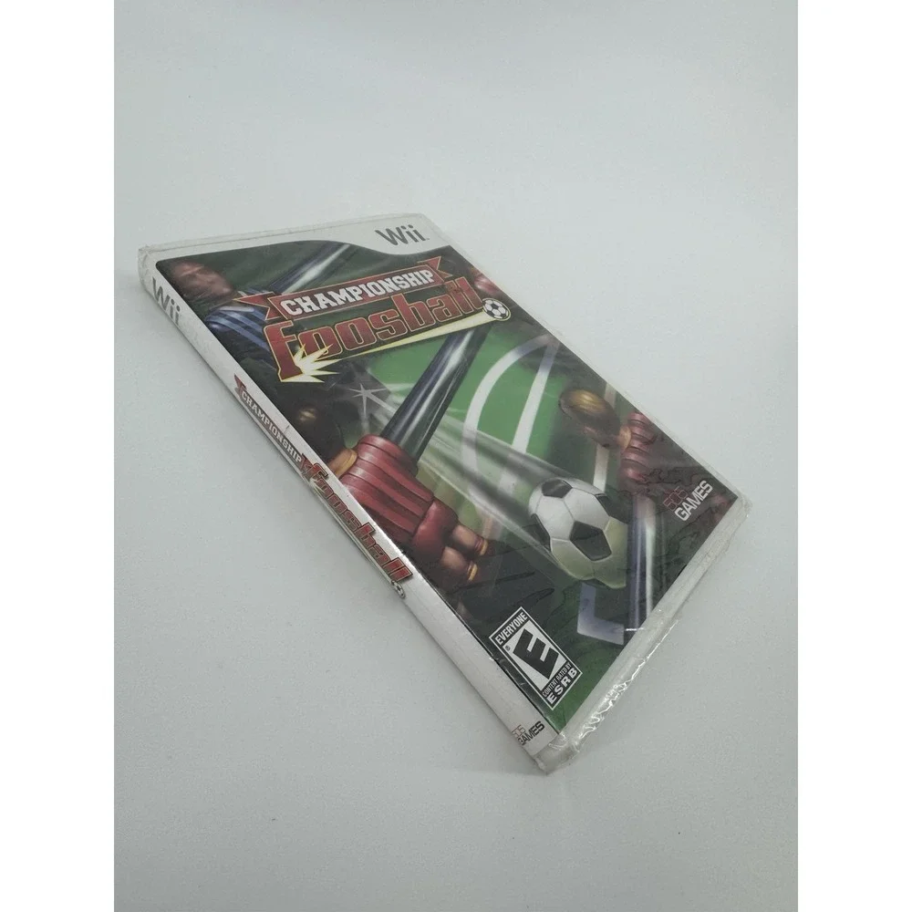 Championship‎ Foosball Nintendo Wii 505 Games Brand New In Box Sealed