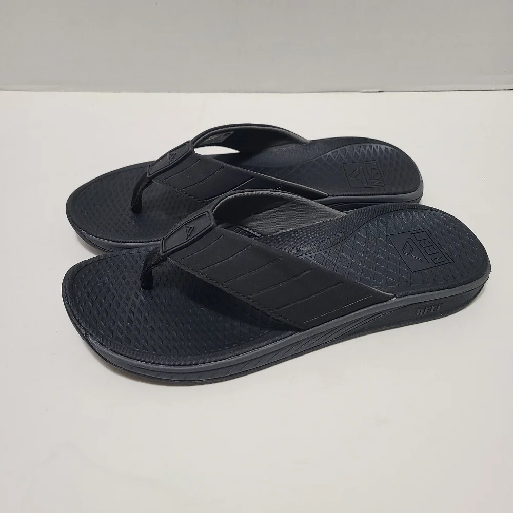 Reef Mens‎ The Deckand Stormy Black Size 9