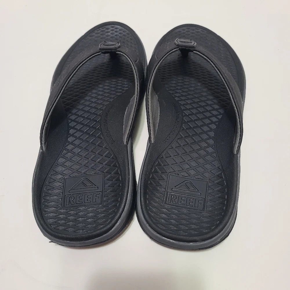 Reef Mens‎ The Deckand Stormy Black Size 9