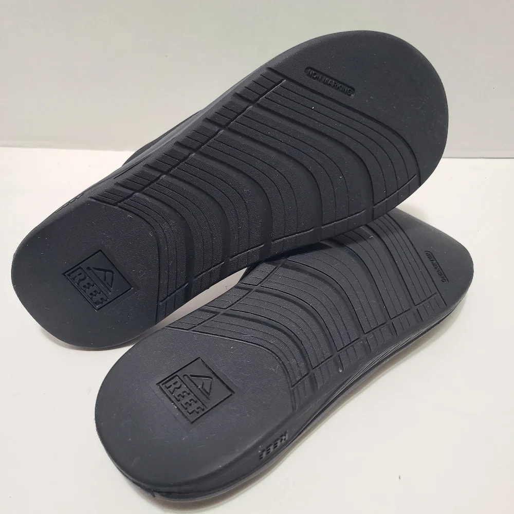 Reef Mens‎ The Deckand Stormy Black Size 9