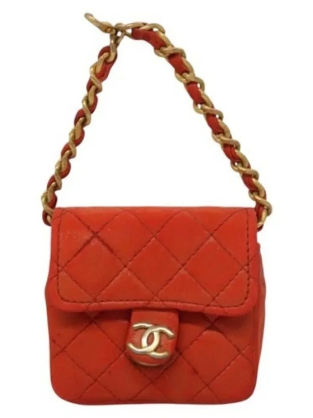 CHANEL brand	chanel color	orange