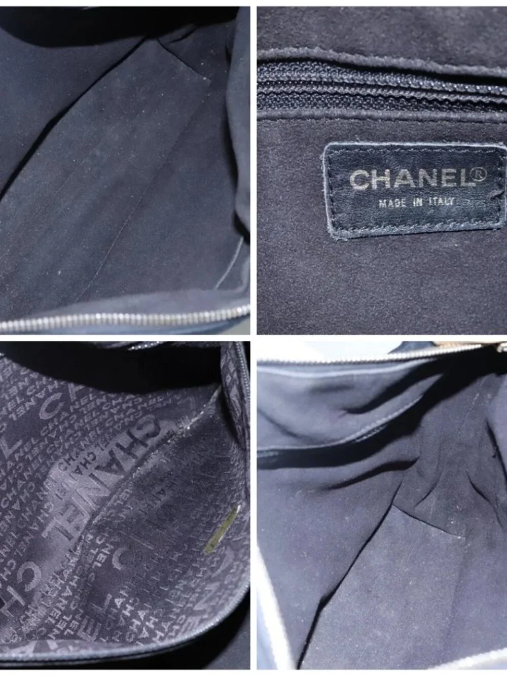 CHANEL brand	chanel color	black