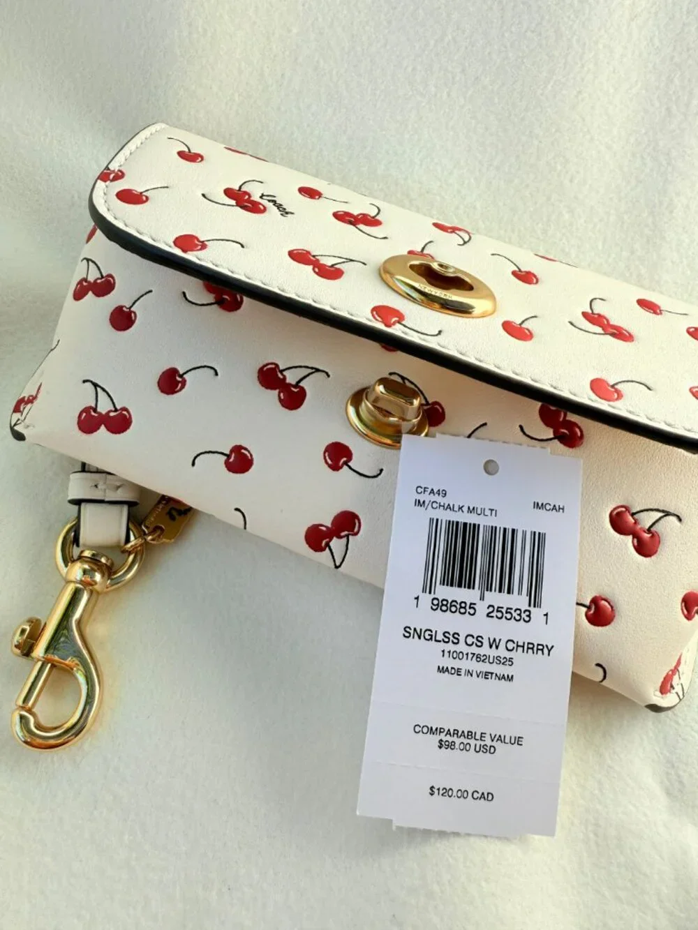 Coach dogleash 75 turnlock