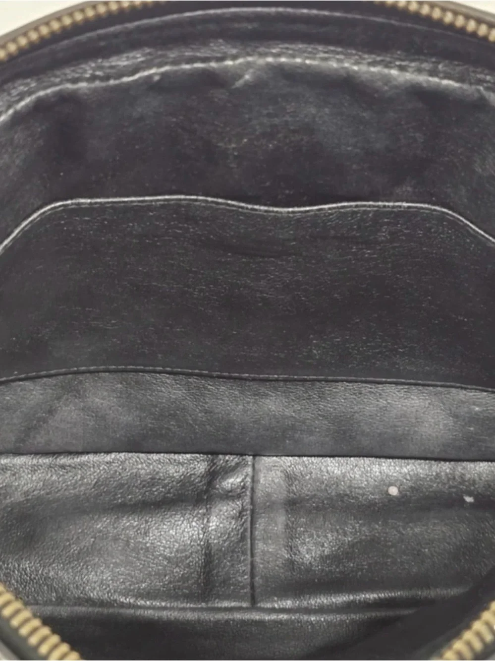 CHANEL Black Quilted Lambskin Shoulder Bag with Gold Chain