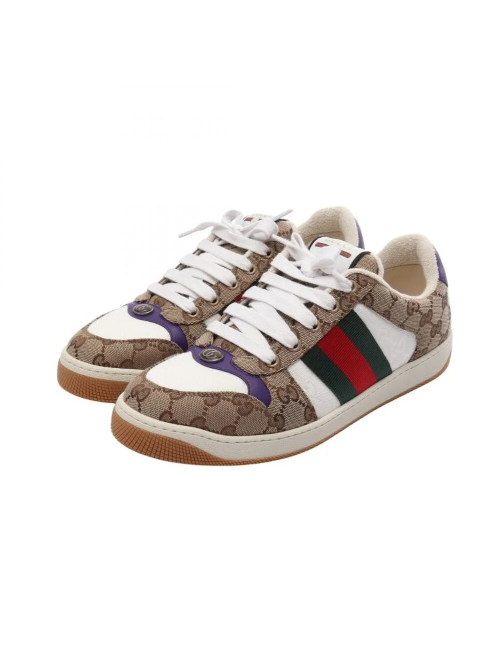 Gucci Sneakers Screener GG Canvas Sherry Line