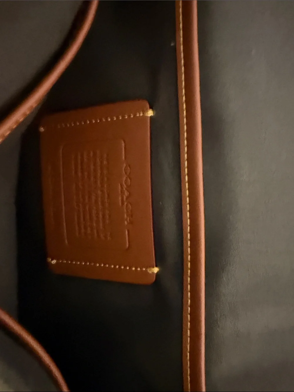 Coach messenger bag