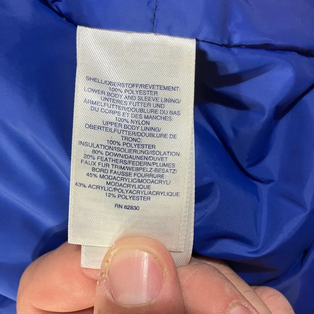 Lands End y50 zipper
