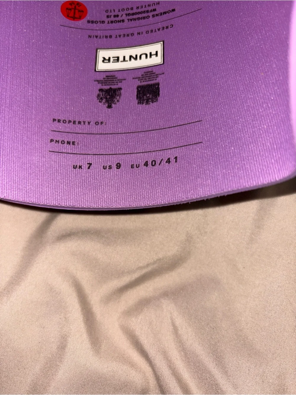 Hunter authentic original